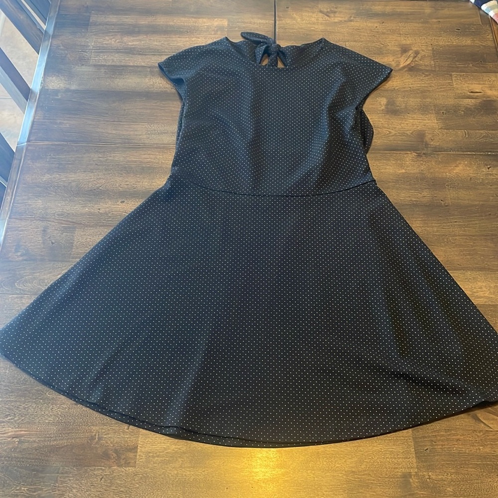 GAP Black Polka Dot Dress